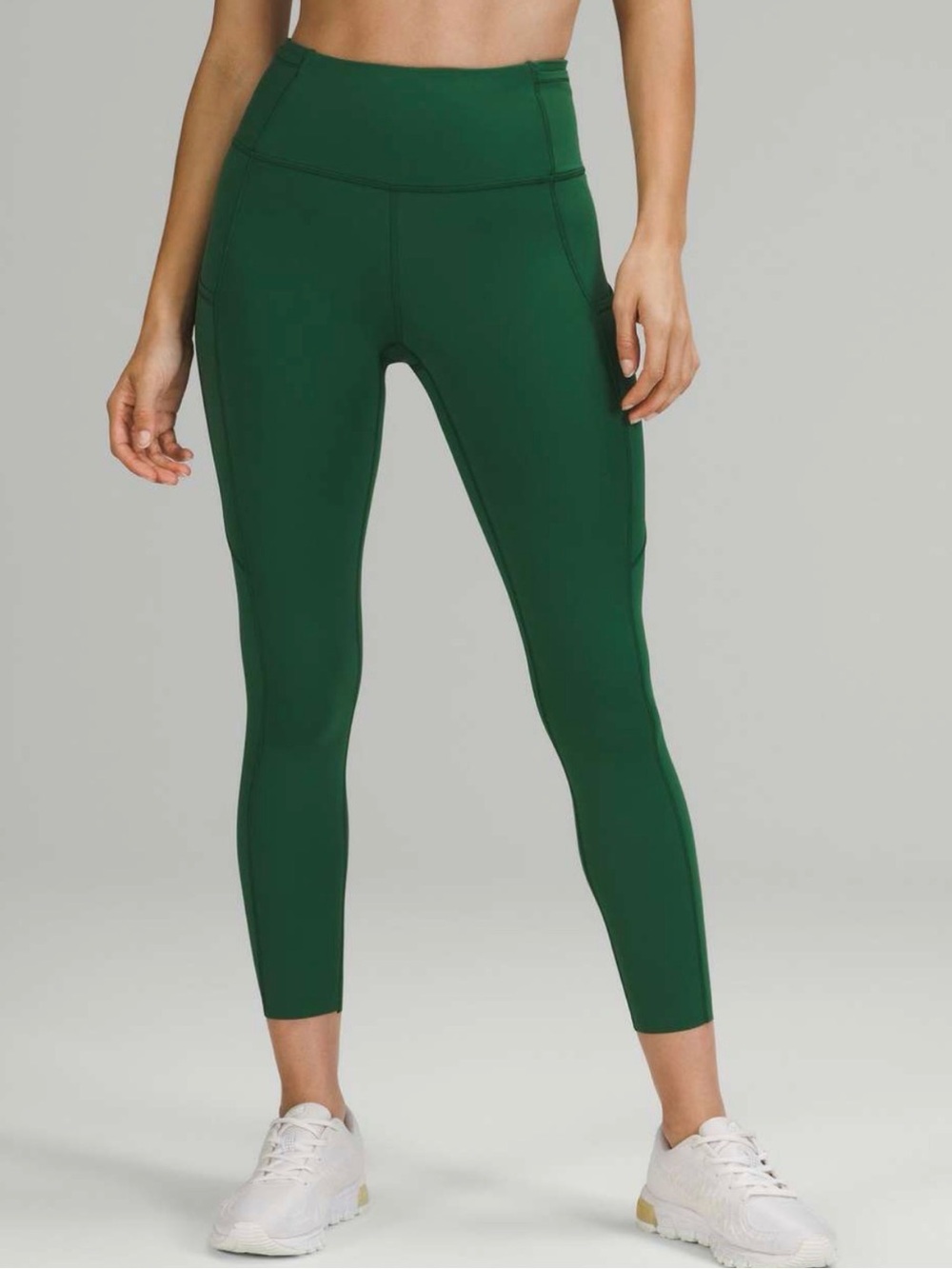 NWT lululemon Fast and Free High-Rise Tight 25” in Everglade Green 💚